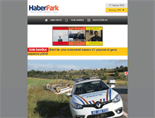 Tablet Screenshot of haberfark.net